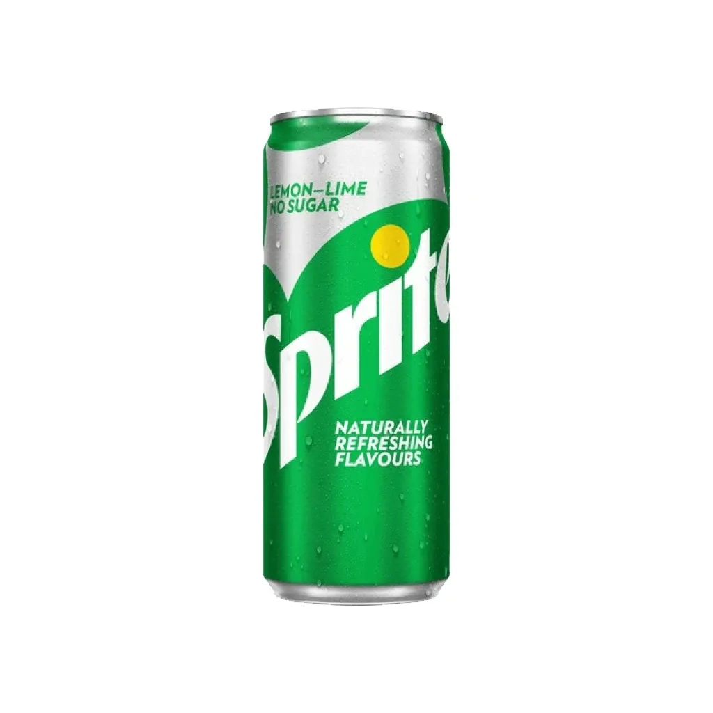 SPRITE Refresh No Sugar Frisdrank 0.33 l blik (pak 24 stuks
