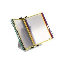 TARIFOLD Bureaustandaard Met 10 panelen Metaal Assorti