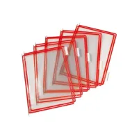 TARIFOLD Zichtpaneel A3 Top open Rood (pak 10 stuks)