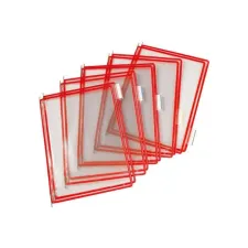 TARIFOLD Zichtpaneel A3 Top open Rood (pak 10 stuks)