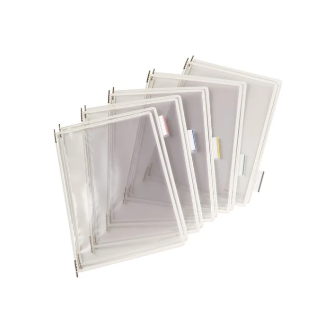 TARIFOLD Zichtpaneel A4 Plastic Wit (pak 10 stuks) TARIFOLD Zichtpaneel A4 Plastic Wit (pak 10 stuks)