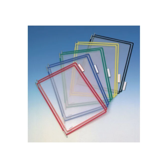 TARIFOLD Zichtpaneel A4 Top open Assorti (pak 10 stuks) TARIFOLD Zichtpaneel A4 Top open Assorti (pak 10 stuks)