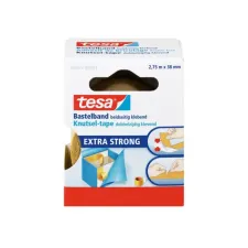 TESA® Dubbelzijdig Knutseltape 38 mm x 275 m Transparant (rol 275 meter) TESA® Dubbelzijdig Knutseltape 38 mm x 275 m Transparant (rol 275 meter)