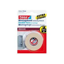 TESA® Powerbond® Indoor Dubbelzijdig Montagetape 19 mm x 15 m Wit (rol 15 meter) TESA® Powerbond® Indoor Dubbelzijdig Montagetape 19 mm x 15 m Wit (rol 15 meter)
