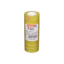 TESA film Standaard Plakband 15 mm x 33 m Transparant (pak 10 x 33 meter) TESA film Standaard Plakband 15 mm x 33 m Transparant (pak 10 x 33 meter)