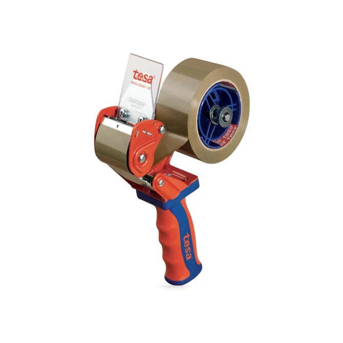 TESA® TESApack Comfort Verpakkingstape Handdispenser 50 mm Rood Blauw